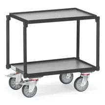 FETRA Etagenroller 2 Etagen mit Rand- Grey Edition