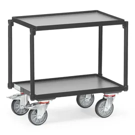 FETRA Etagenroller 2 Etagen mit Rand- Grey Edition