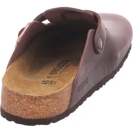 Birkenstock Boston Nubukleder geölt habana 42