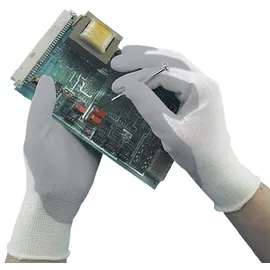 Honeywell Handschuhe Camapur Comfort 619 Gr.6 weiß/grau Polyamid mitPUR EN 388 Kat.II