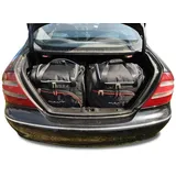 KJUST Kofferraumtaschen 4 stk kompatibel mit MERCEDES-BENZ CLK C209 2002-2010