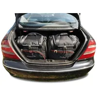 KJUST Kofferraumtaschen 4 stk kompatibel mit MERCEDES-BENZ CLK C209 2002-2010