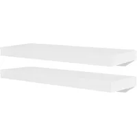 vidaXL Wandregal 20 x 3,8 x 60 cm Weiß