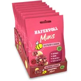 HAFERVOLL Minis Rapsberry & Banana 8x 65g - Bio-zertifiziert, mit Honig ohne Zusatz von Zucker, perfekt zum Teilen