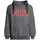 salzhaut Hoodie HEFF - MOIN Hoodie Grau/Rot S