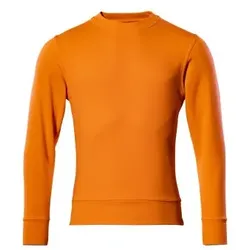 Sweatshirt CROSSOVER, Hellorange, Größe XS - XS