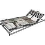 Lattenrost Classic Silbergrau Liegefläche B/L: ca. 100x200 cm - Anthrazit, Silbergrau, Weiss