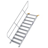 Günzburger Treppe 45° inkl. einen Handlauf, 1000mm Stufenbreite, 10 Stufen