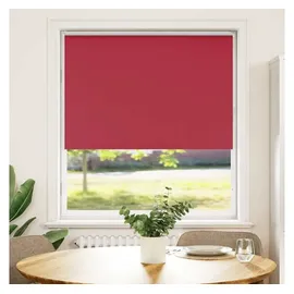 vidaXL Verdunkelungsrollo 105 x 130 cm rot