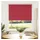 vidaXL Verdunkelungsrollo 105 x 130 cm rot