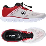 JAKO Freizeitschuh Premium Flow Weiss Rot F718