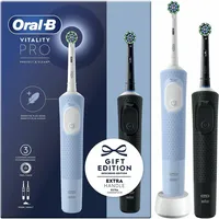 Oral-B Vitality Pro D103 Duo schwarz/blau + 2. Handstück