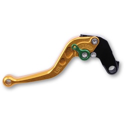 LSL Kupplungshebel Classic L34R, gold/grün, kurz, grün