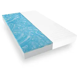 Mister Sandman Innovative Gelschaummatratze mit 7|Zonen Kaltschaum | 160x200 | ergonomischer Körperanpassung und optimale Druckverteilung