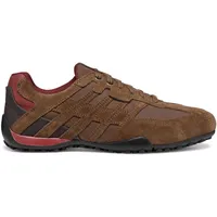 GEOX Herren Uomo Snake A Sneaker, BROWNCOTTO, 40 EU