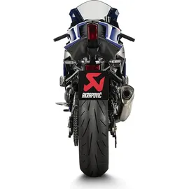 Akrapovic Yamaha Yzf-r9abs 2025 L-y9r1/td Verbindungsrohr Silber Silber One Size