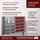 AL Briefkastensysteme Briefkasten Premium Edelstahl Stand Anlage mit Klingeln, Post A4, modern, robust, wetterfest, Artikelnummer: 132V8S1KS