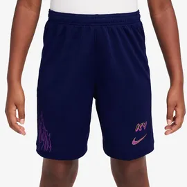 Nike Kylian Mbappé Academy Dri-Fit Kinder Shorts, blau - blue Void/Vivid Purple/Gold - 128-137