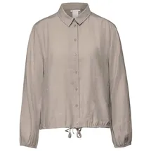 STREET ONE Langarmbluse in Breezy Beige, 42