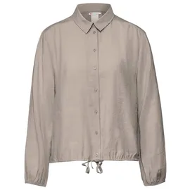 STREET ONE Langarmbluse in Breezy Beige, 42