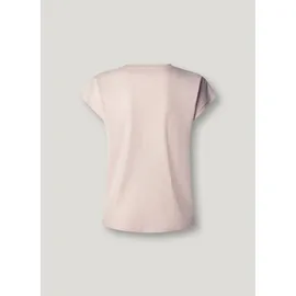 Pepe Jeans T-Shirt "BLOOM", Damen, Gr. M, pale pink, Single Jersey, Obermaterial: 100% Baumwolle, bedruckt, unifarben, slim fit Rundhals, abgesteppte Kante, Shirts T-Shirt, im Slim Fit, Rundhals