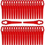 150 Stück Rasenmähermesser, Ersatzmesser Aus Kunststoff, Rasentrimmermesser, Kunststoffmesser Für Garten- Und Rasenkantenschneider