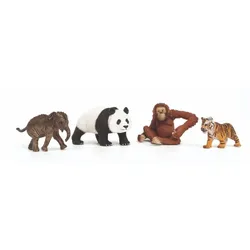 Schleich Wild Life "Asien" Starter-Set, 3 Jahr(e), Mehrfarbig