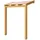 SKANHOLZ Vordach Prerow 203 x 128 cm braun