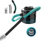 Cecotec Aschesauger 15L 1000W mit 15 kPa Saugkraft Metall Schwarz