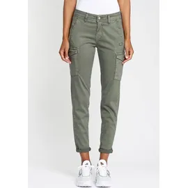 Gang Damen Cargojeans Amelie grün 26 - 26 (M)