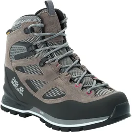 Jack Wolfskin Force Crest Texapore Mid W Tarmac Grey / Pink, 40