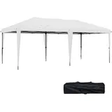 Outsunny Faltpavillon mit Tragetasche blau 585L x 295B x 265H cm