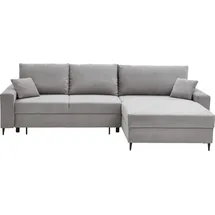 A.Z. Iwaniccy Ecksofa Webstoff 280 x 170 cm Hellgrau