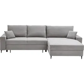 A.Z. Iwaniccy Ecksofa Webstoff 280 x 170 cm Hellgrau
