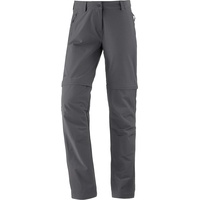 Schöffel Damen Ascona Zip-Off Hose (Größe 4XL, grau)