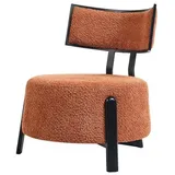 gowoll Cocktailsessel Möbel Relaxsessel mit Bequemer Schaumstoff Orange, 32 DNS Schaumstoff