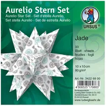 Ursus Faltblätter Aurelio Stern Transparentpapier 10 x 10 cm 33 Blatt