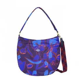 Oilily Umhänge-Wickeltasche Molly Blau/Floral