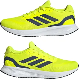 adidas Runfalcon 5 Herren Solar Yellow/Dark Blue/Cloud White 46
