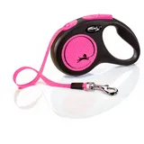 flexi New Neon neon pink Gurt 5 m
