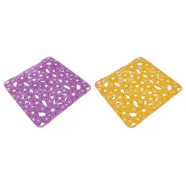 Metaltex Spülbeckenmatte Trend 32 x 32 cm Transparent