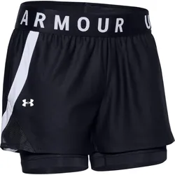 Under Armour Play Up 2-in-1 Shorts black -black white S