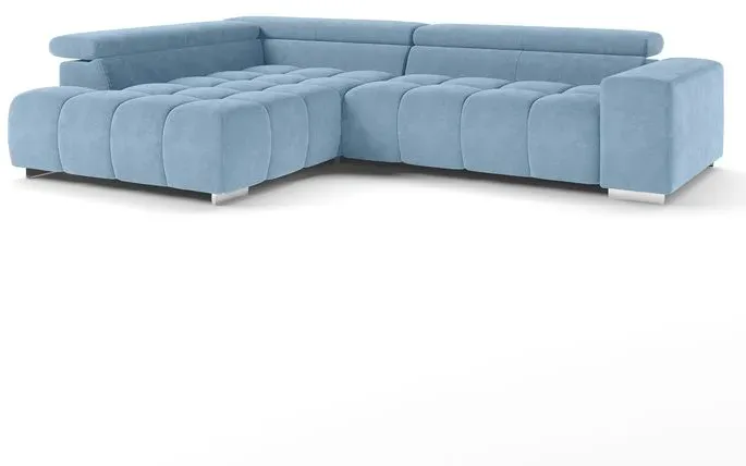 COTTA Ecksofa Orion Stoff Azure