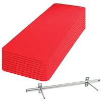 Sport-Thieme Gymnastikmatten-Set Fit & Fun"", Rot