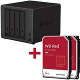 Synology DiskStation DS923+ 4 Einschübe NAS-Server Leergehäuse + 2x WD Red SATA 3.5" HDD 4TB Festplatte"