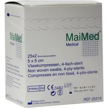 Maimed Vlieskompressen 5 x 5 cm 50 Stück