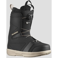 Salomon Faction Boa 2024 Snowboard-Boots blackblackrainy day, schwarz, 29.5