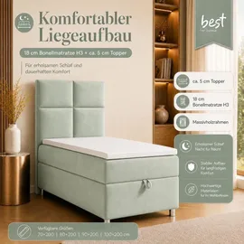 Best For Home Trinity 80 x 200 cm Mintgrün