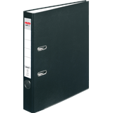 Herlitz Herlitz, Ordner maX.file protect A4, PP-Folienbezug Wechselfenster 5 cm,schwarz