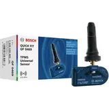 Bosch Automotive Bosch F026C00469 - QF0469 - Programmierbarer Quick FIT RDKS-Sensor - TPMS Reifendrucksensor mit schwarzem Gummiventil - 433,92 MHz